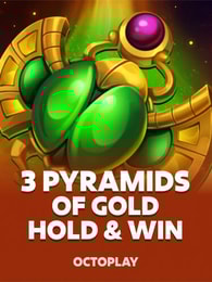 3 Pyramids of Gold – Uncover Ancient Treasures with Hold and Win