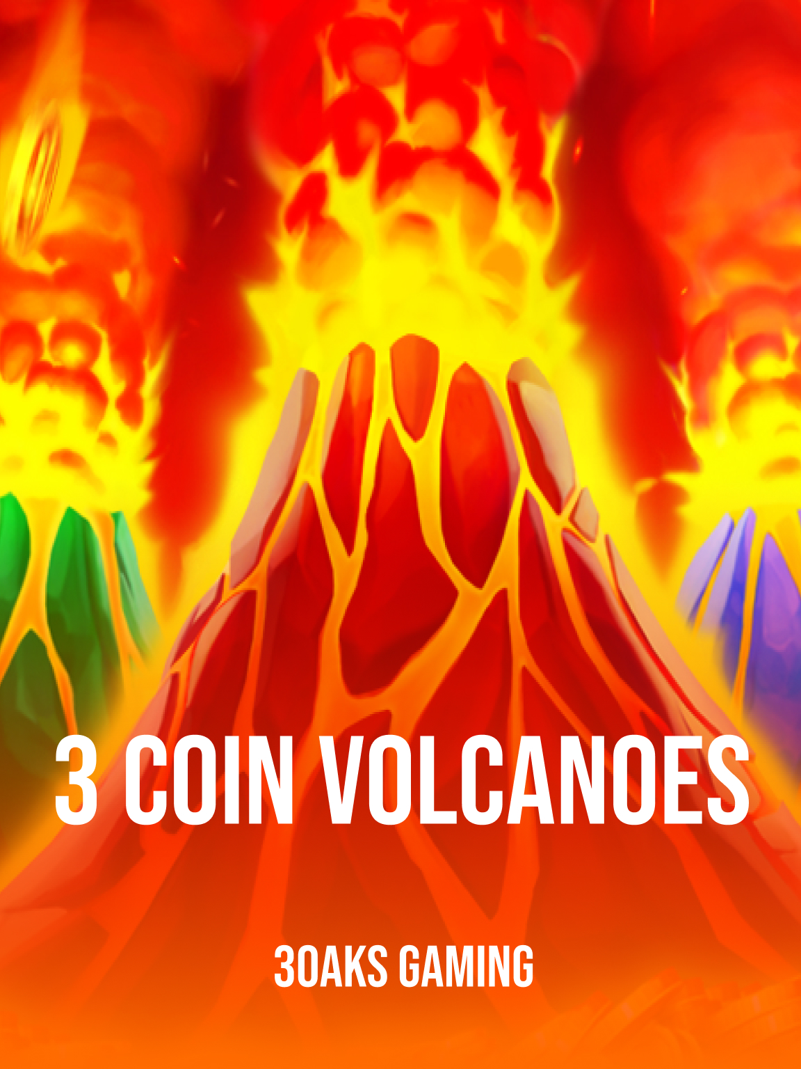 3 Coin Volcanoes – Explosive Bonus Gameplay from 3 Oaks Gaming